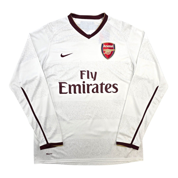 2007/08 Arsenal Away Football Shirt (M) Nike - Football Finery - FF306621