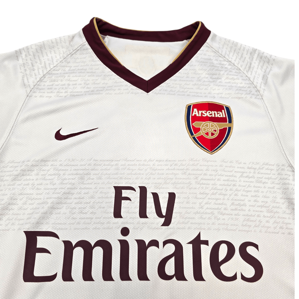 2007/08 Arsenal Away Football Shirt (S) Nike 11 v.Persie - Football Finery - FF303498