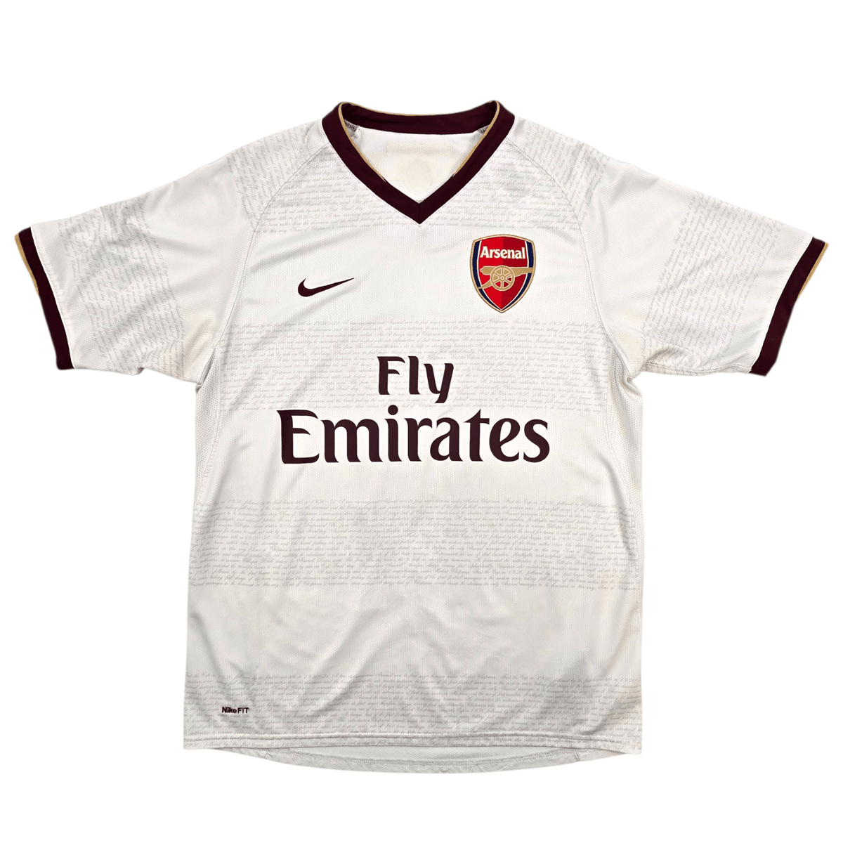 2007/08 Arsenal Away Football Shirt (S) Nike 11 v.Persie - Football Finery - FF303498