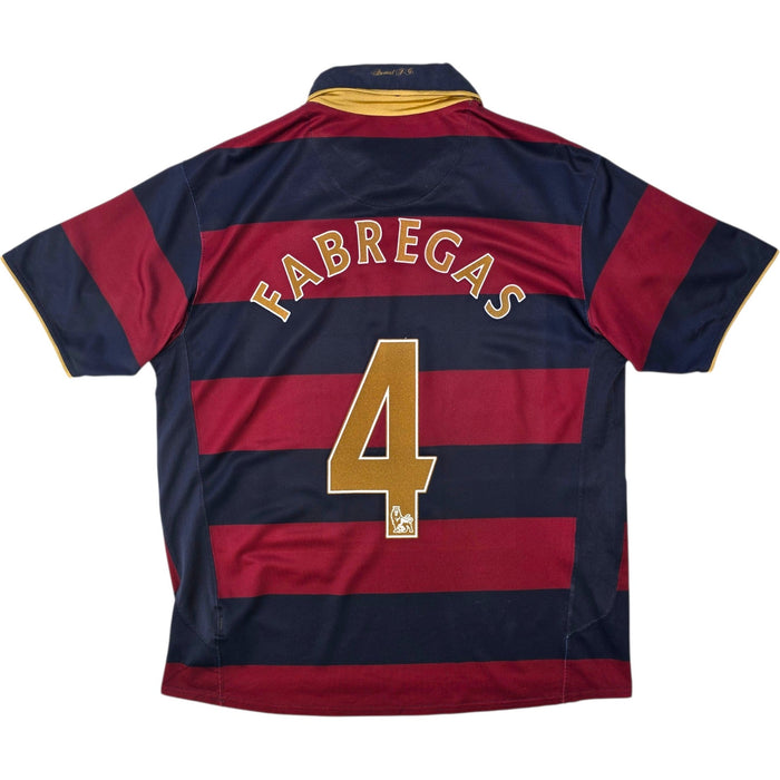2007/08 Arsenal Third Football Shirt (XL) Nike #4 Fabregas - Football Finery - FF307474