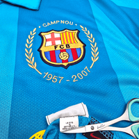 2007/08 Barcelona Away Football Shirt (XL) Nike 19 Messi - Football Finery - FF301574