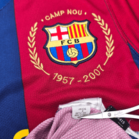 2007/08 Barcelona Home Football Shirt (S) Nike 19 Messi - Football Finery - FF302618