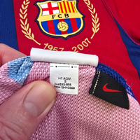 2007/08 Barcelona Home Football Shirt (S) Nike - Football Finery - FF304047