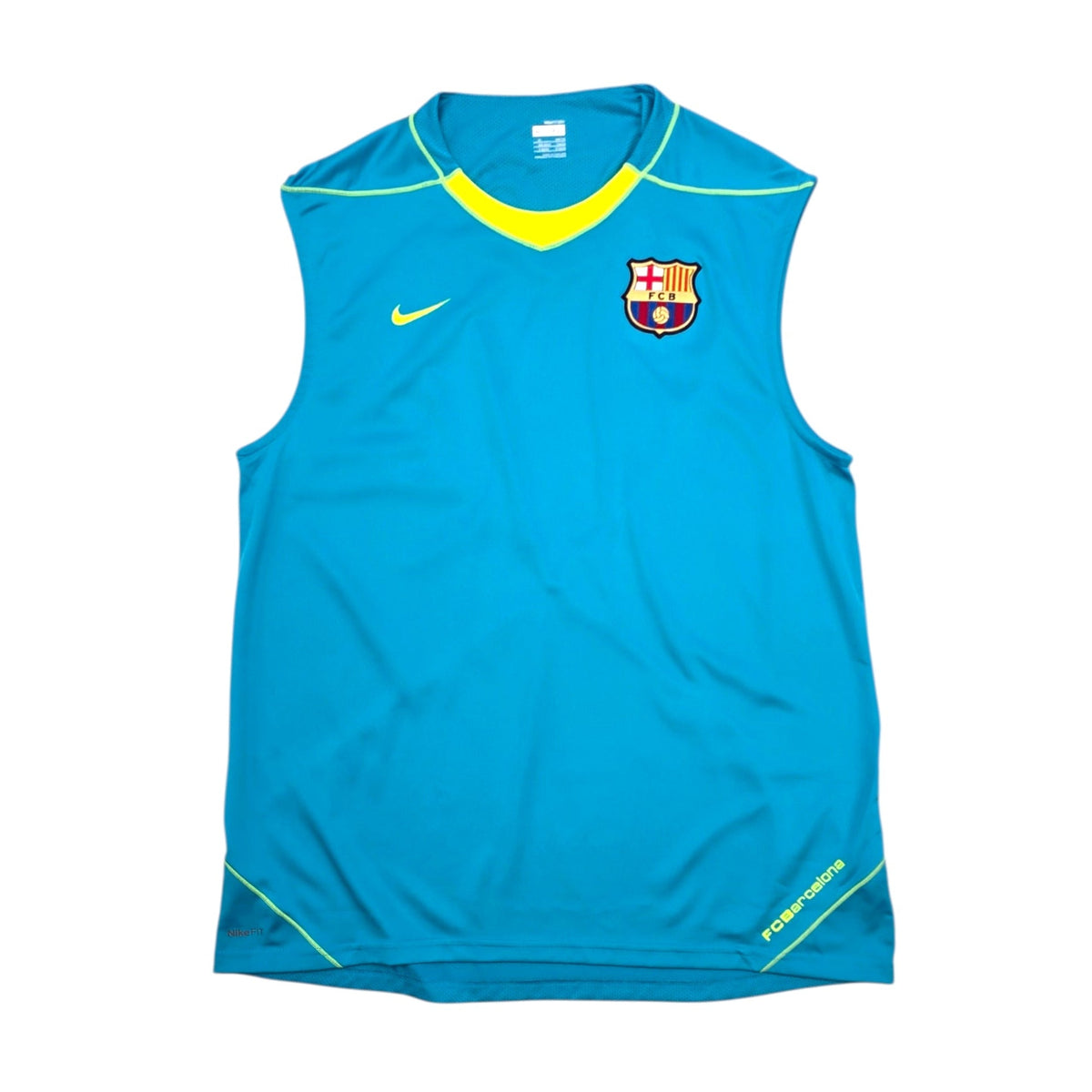 2007/08 Barcelona Training Vest (XL) Nike - Football Finery - FF306714