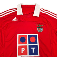 2007/08 Benfica Home Football Shirt (M) Adidas 20 Di Maria - Football Finery - FF304332