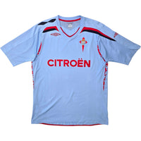 2007/08 Celta Vigo Home Football Shirt (L) Umbro 17 D.Costa - Football Finery - FF305724