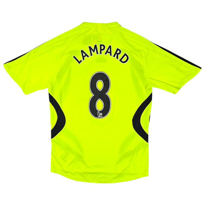 2007/08 Chelsea Away Football Shirt (M) Adidas #8 Lampard - Football Finery - FF300336