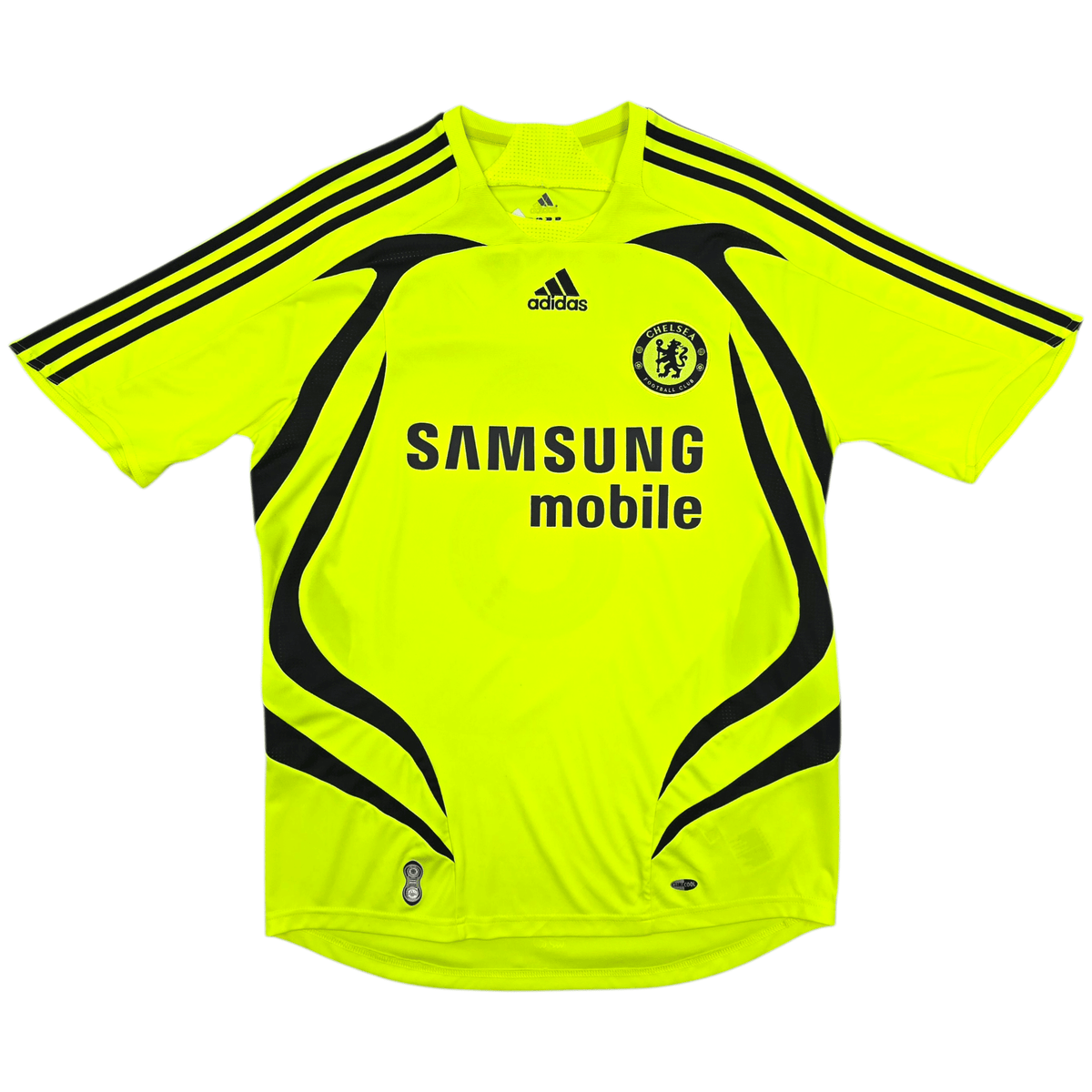 2007/08 Chelsea Away Football Shirt (M) Adidas 8 Lampard - Football Finery - FF302586