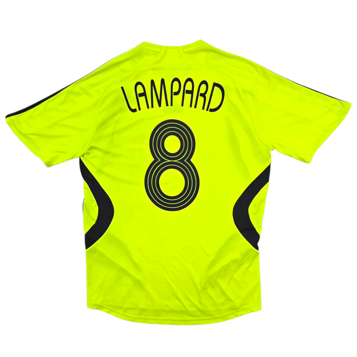 2007/08 Chelsea Away Football Shirt (M) Adidas 8 Lampard - Football Finery - FF303069