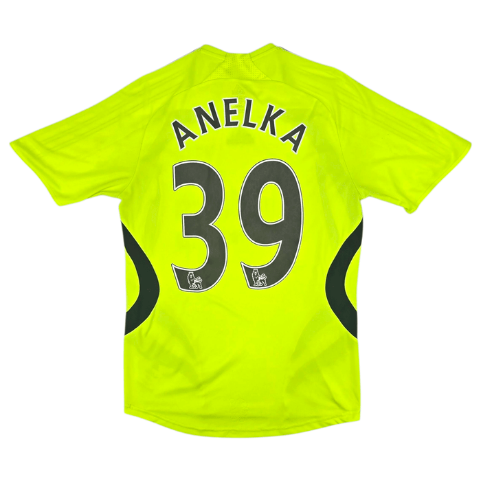 2007/08 Chelsea Away Football Shirt (S) Adidas 39 Anelka - Football Finery - FF301440