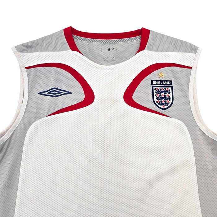 2007/08 England Training Vest (L) Umbro - Football Finery - FF307573