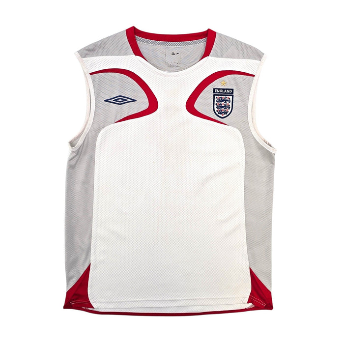 2007/08 England Training Vest (L) Umbro - Football Finery - FF307573