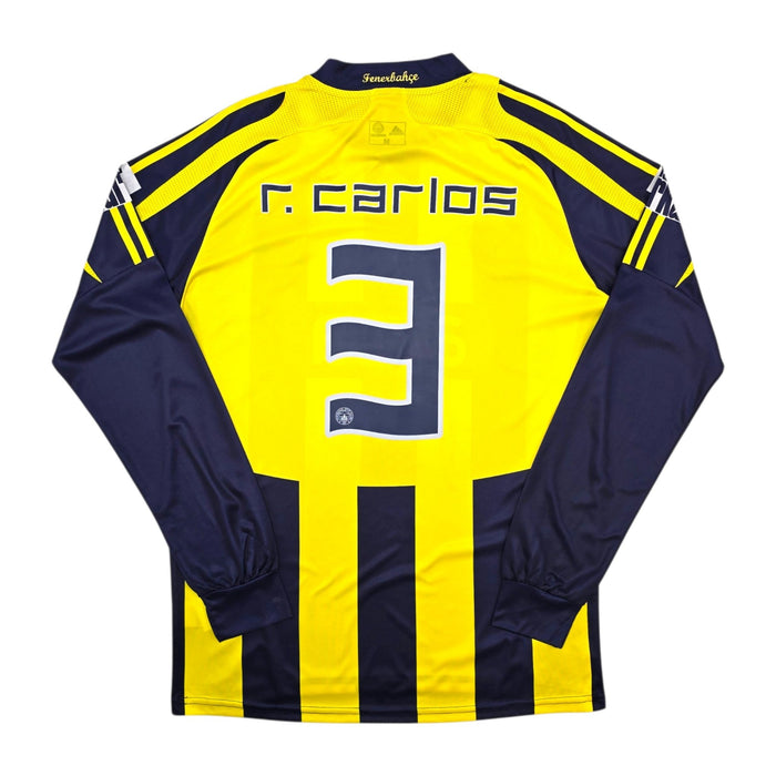 2007/08 Fenerbahce Home Football Shirt (M) Adidas #3 R. Carlos (BNWTs) - Football Finery - FF307411