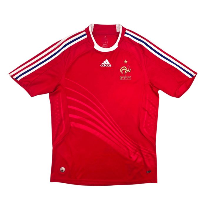 2007/08 France Away Football Shirt (M) Adidas - Football Finery - FF305279