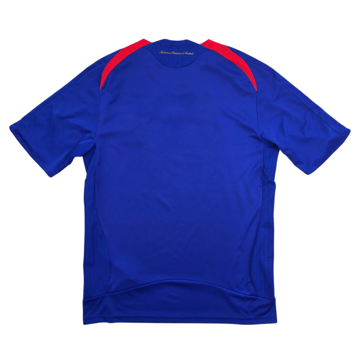 2007/08 France Home Football Shirt (M) Adidas - Football Finery - FF305275
