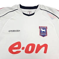 2007/08 Ipswich Town Away Football Shirt (L) Punch - Football Finery - FF304197