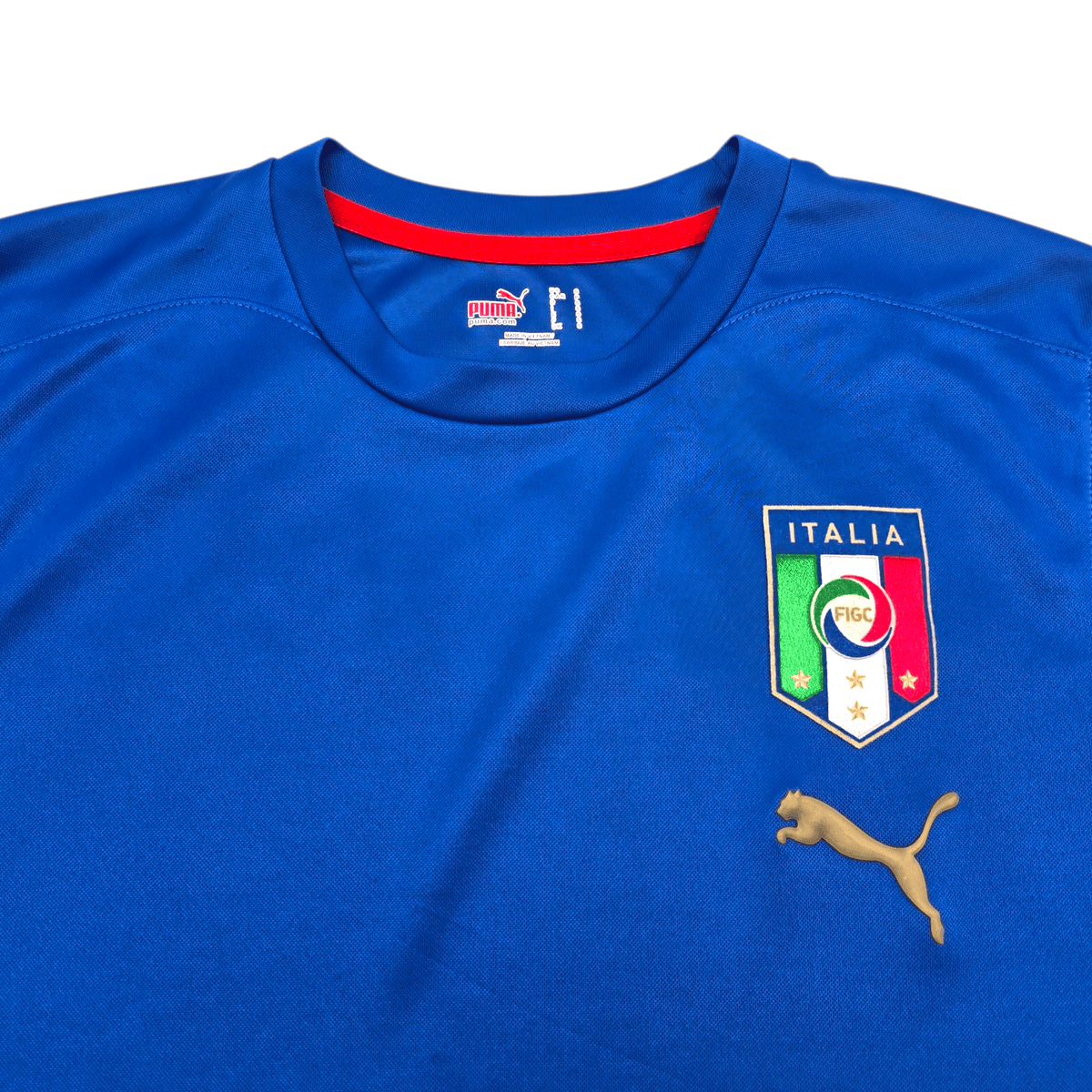 2007/08 Italy Home Football Shirt (S) Puma - Football Finery - FF304297
