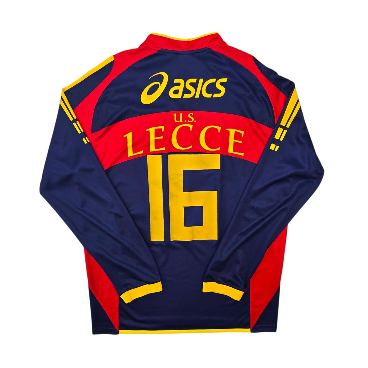 2007/08 Lecce Training Shirt (XL) Asics 16 - Football Finery - FF305651
