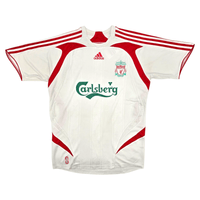 2007/08 Liverpool Away Football Shirt (M) Adidas 14 Alonso - Football Finery - FF300849
