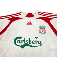 2007/08 Liverpool Away Football Shirt (M) Adidas 14 Alonso - Football Finery - FF300849