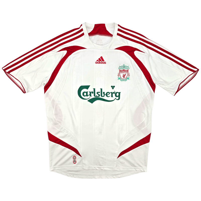 2007/08 Liverpool Away Football Shirt (M) Adidas 9 Torres - Football Finery - FF302443