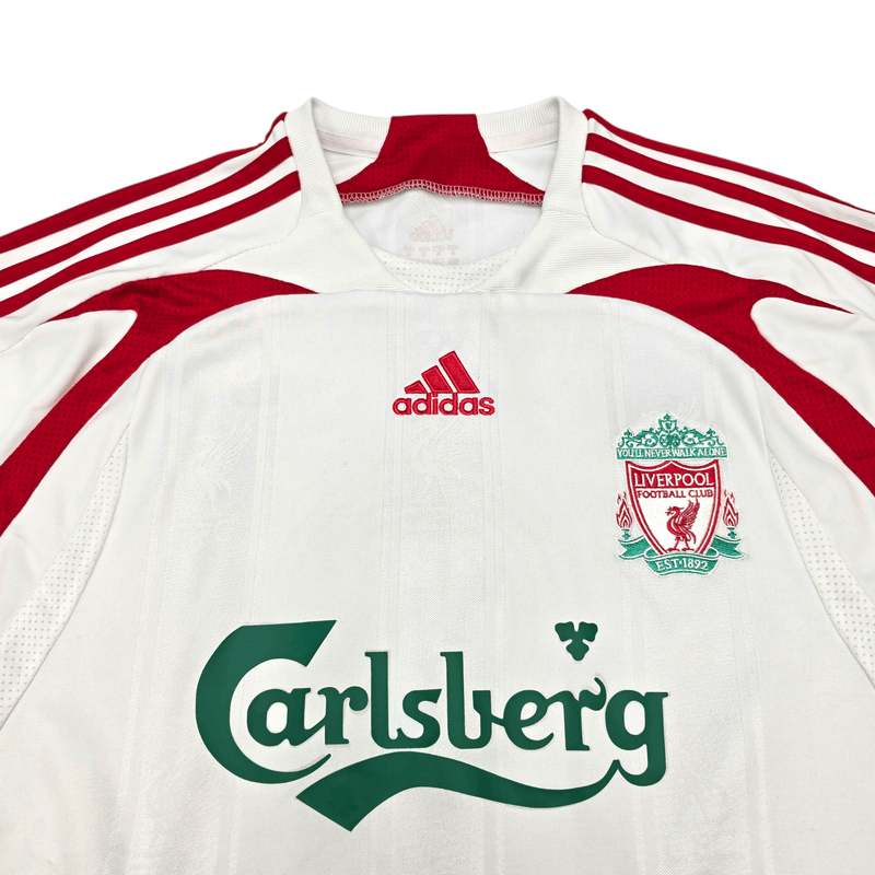 2007/08 Liverpool Away Football Shirt (M) Adidas 9 Torres - Football Finery - FF302443