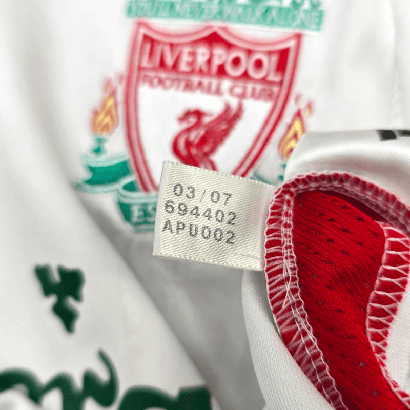 2007/08 Liverpool Away Football Shirt (S) Adidas #8 Gerrard - Football Finery - FF300830
