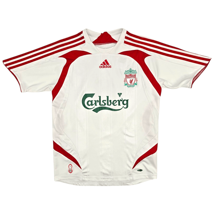 2007/08 Liverpool Away Football Shirt (S) Adidas #8 Gerrard - Football Finery - FF300830