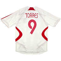 2007/08 Liverpool Away Football Shirt (XL) Adidas 9 Torres - Football Finery - FF302534