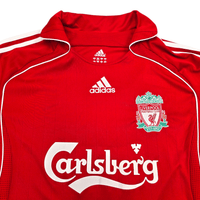 2007/08 Liverpool Home Football Shirt (S) Adidas 17 Bellamy - Football Finery - FF304198