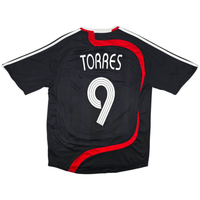 2007/08 Liverpool Third Football Shirt (L) Adidas 9 Torres - Football Finery - FF301443