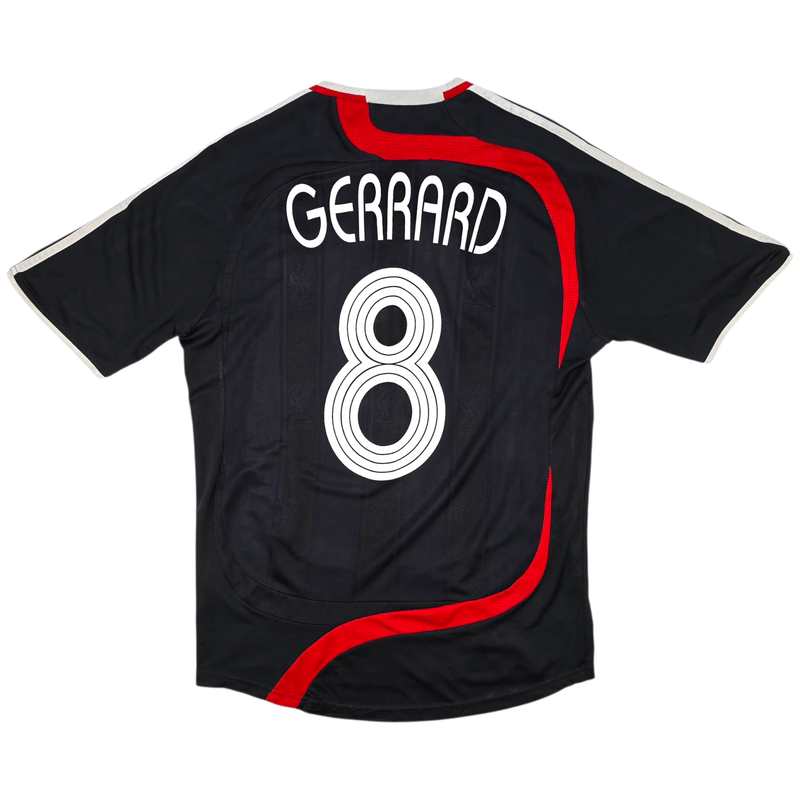 2007/08 Liverpool Third Football Shirt (M) Adidas 8 Gerrard - Football Finery - FF301584