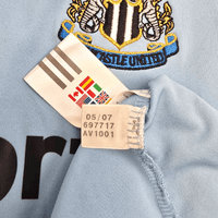 2007/08 Newcastle United Away Football Shirt (XL) Adidas 36 Viduka - Football Finery - FF303183