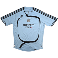 2007/08 Newcastle United Away Football Shirt (XL) Adidas 36 Viduka - Football Finery - FF303183