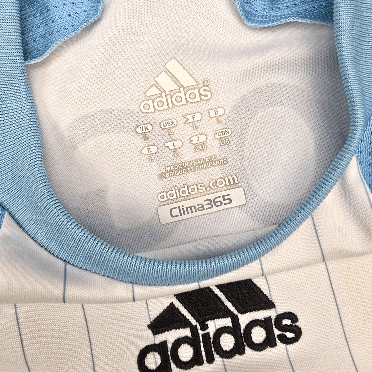 2007/08 Newcastle United Third Football Shirt (L) Adidas 14 N'Zogbia - Football Finery - FF301498