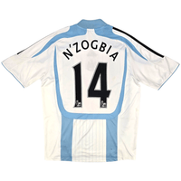 2007/08 Newcastle United Third Football Shirt (L) Adidas 14 N'Zogbia - Football Finery - FF301498
