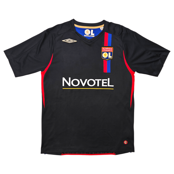 2007/08 Olympique Lyonnais Third Football Shirt (M) Umbro 8 Juninho - Football Finery - FF303286