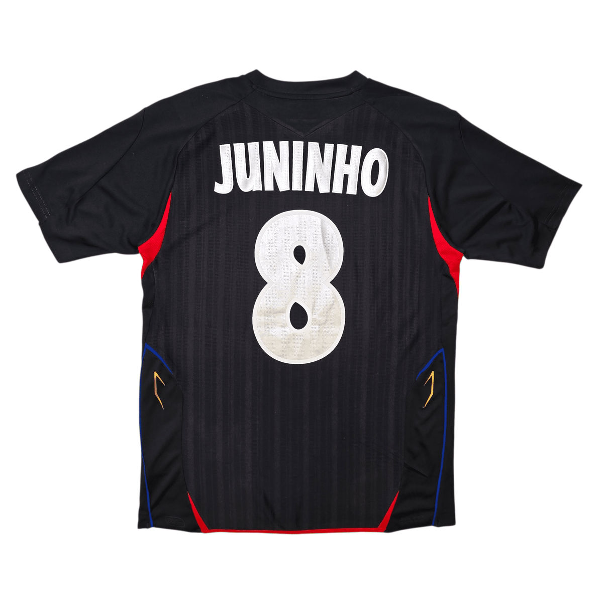 2007/08 Olympique Lyonnais Third Football Shirt (M) Umbro 8 Juninho - Football Finery - FF303286