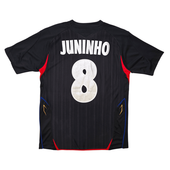 2007/08 Olympique Lyonnais Third Football Shirt (M) Umbro 8 Juninho - Football Finery - FF303286