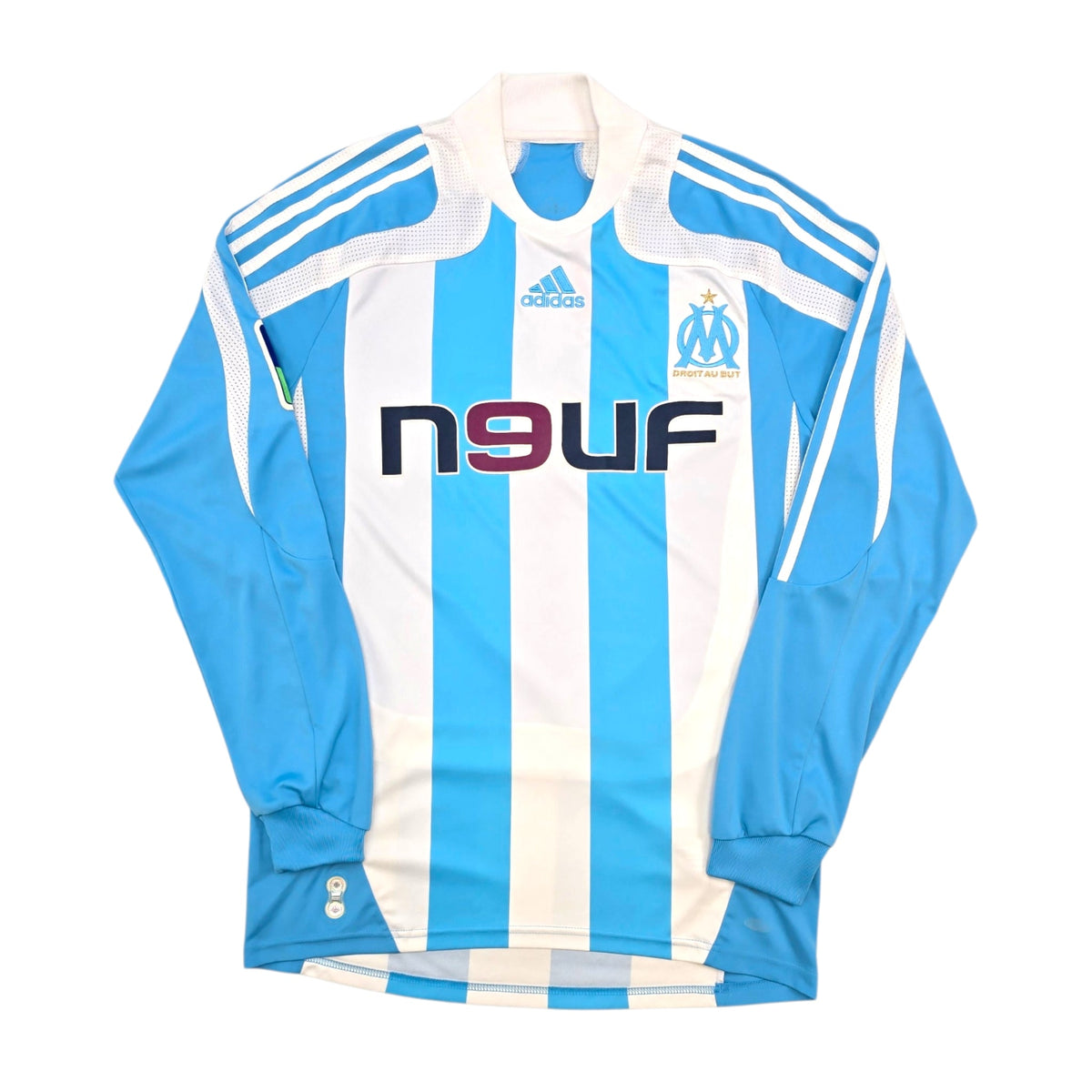 2007/08 Olympique Marseille Away Football Shirt (S) Adidas - Football Finery - FF307097