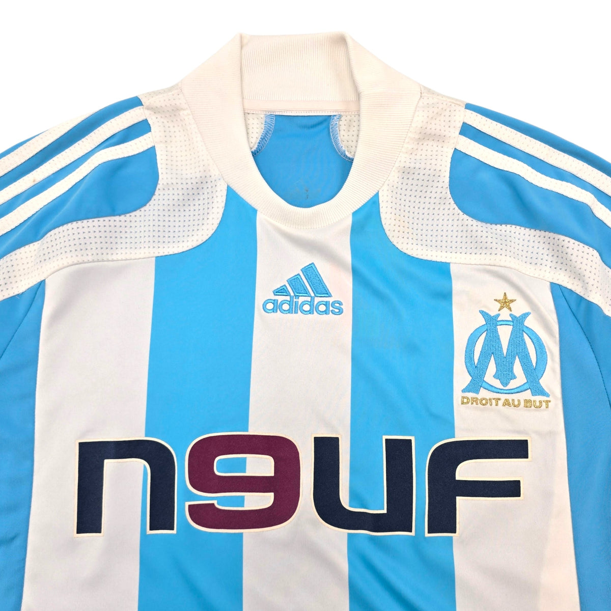 2007/08 Olympique Marseille Away Football Shirt (S) Adidas - Football Finery - FF307097