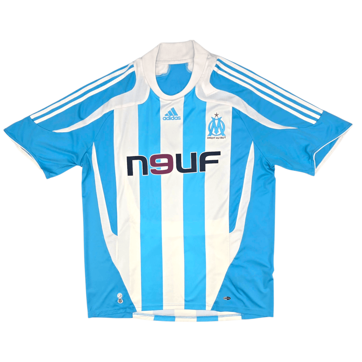 2007/08 Olympique Marseille Away Football Shirt (XL) Adidas 22 Nasri - Football Finery - FF301483