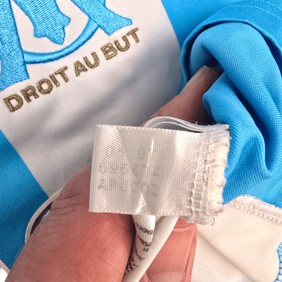 2007/08 Olympique Marseille Away Football Shirt (XL) Adidas 22 Nasri - Football Finery - FF301483