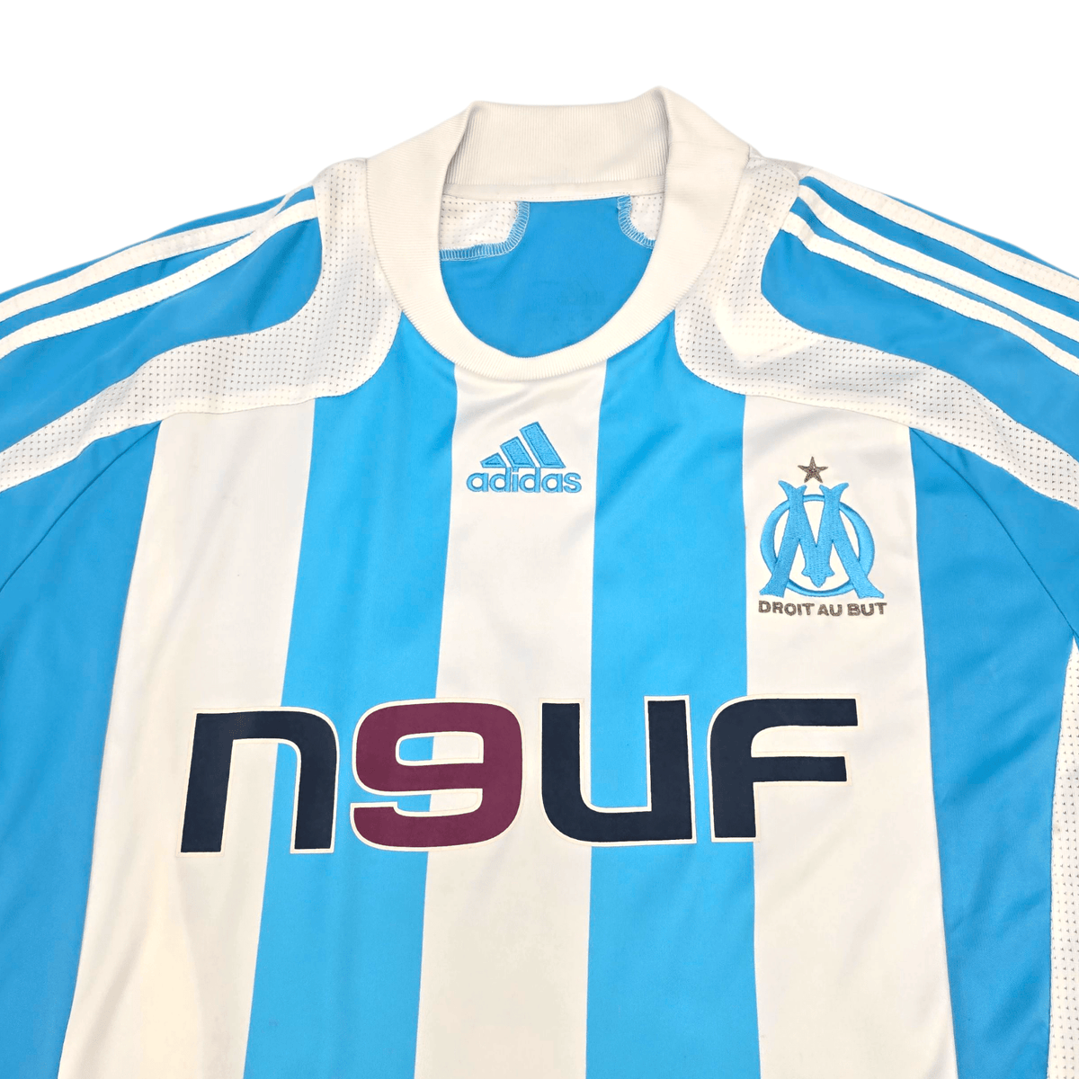 2007/08 Olympique Marseille Away Football Shirt (XL) Adidas 22 Nasri - Football Finery - FF301483