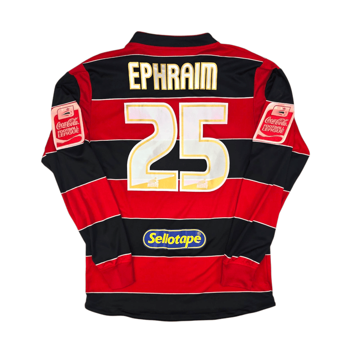 2007/08 Queens Park Rangers Away Football Shirt (L) Le Coq Sportif #25 Ephraim - Football Finery - FF300602
