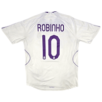 2007/08 Real Madrid Home Football Shirt (L) Adidas 10 Robinho - Football Finery - FF301122