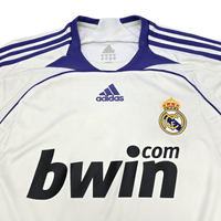 2007/08 Real Madrid Home Football Shirt (L) Adidas 10 Robinho - Football Finery - FF301122
