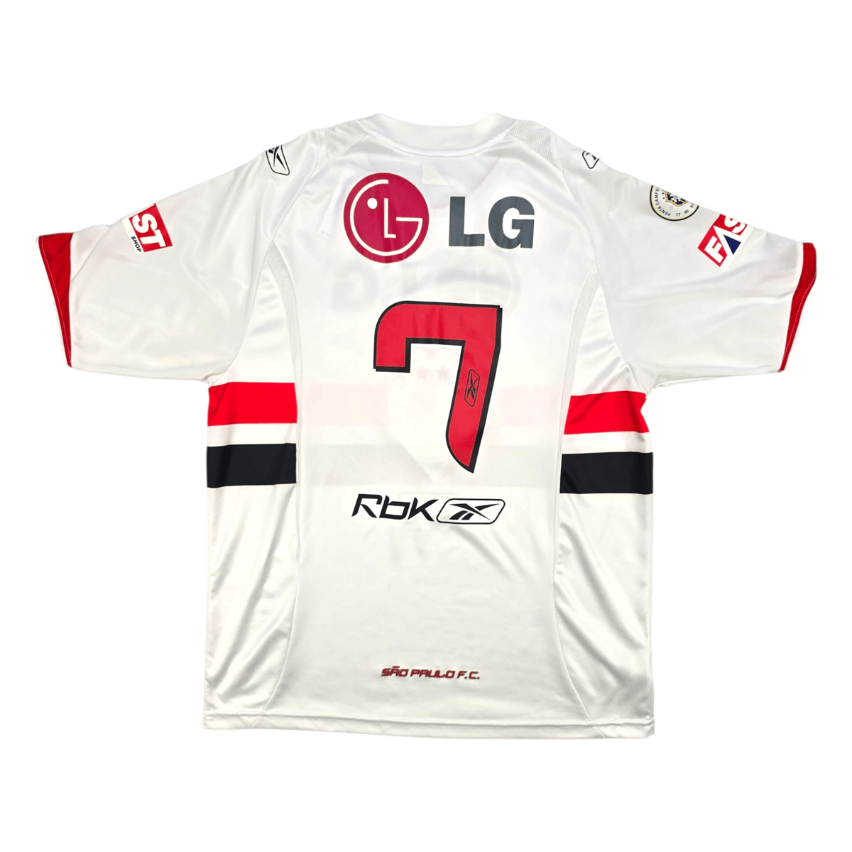 2007/08 Sao Paulo Home Football Shirt (L) Reebok 7 - Football Finery - FF301912