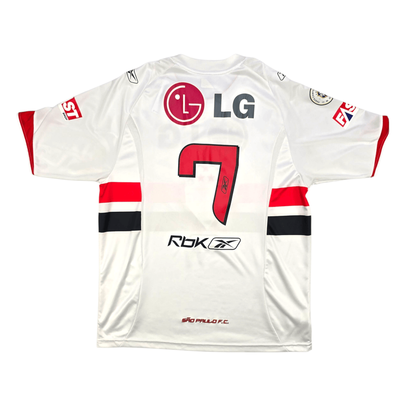2007/08 Sao Paulo Home Football Shirt (L) Reebok 7 - Football Finery - FF301912