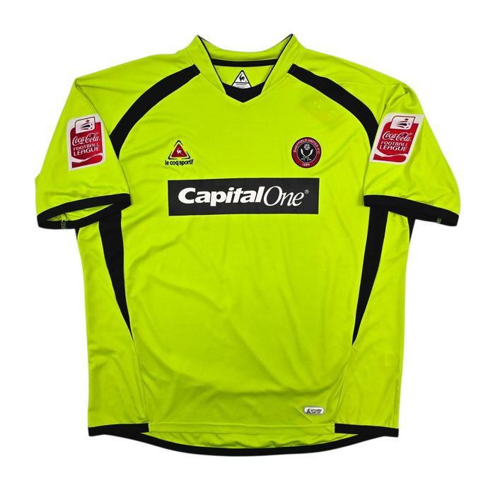 2007/08 Sheffield United Away Football Shirt (3XL) Le Coq Sportif 6 Beattie - Football Finery - FF307073